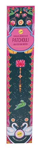 Indian Heritage Patchouli - Varillas de incienso de alto... - Loisirs Créatifs Amazon Espagne à 2.20€