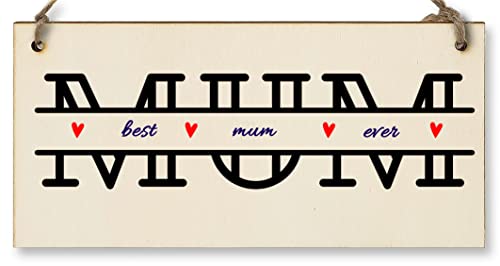 The Plum Penguin Handmade Wooden Hanging Wall Plaque Best... - High-Tech & Électronique Amazon Royaume-Uni à 2.00€