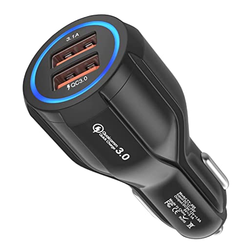 Hoppac Caricatore,2 Porte Caricabatteria Da Auto,Quick... - High-Tech & Électronique Amazon Italie à 7.80€