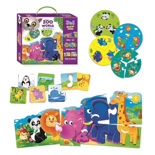 Lernspiel Zoo-Welt für Kleinkinder - Jouets & Jeux Amazon Allemagne à 19.99€