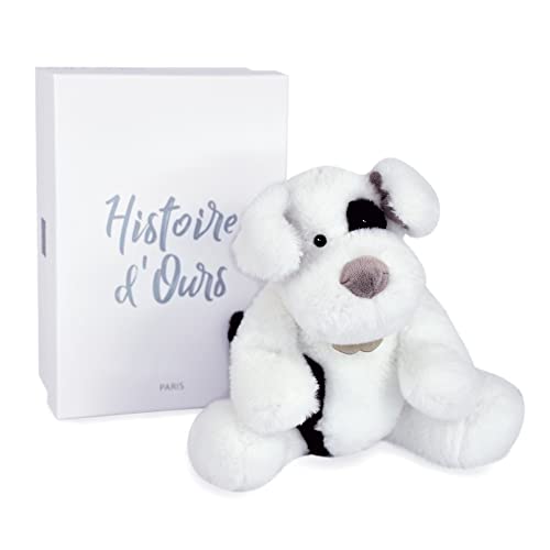 Histoire d'ours - Peluche cane seduto - Bianco - 30 cm - A... - Jouets & Jeux en promo à 14.99€