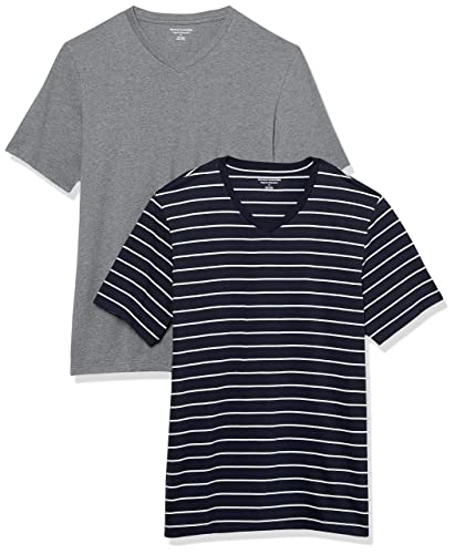 Amazon Essentials Camiseta de manga corta con cuello en V... - Amazon Espagne à 9.37€