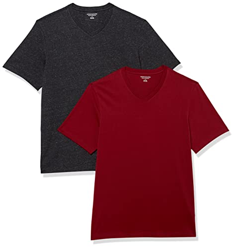 Amazon Essentials Camiseta de manga corta con cuello en V... - Auto & Motorcycle Amazon Spain à 7.74€
