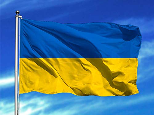 Oedim Ukraine Flag 150 x 85 cm, Reinforced and Stitched... - Amazon Royaume-Uni à 9.65€