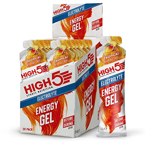 HIGH5 Energy Gels with Electrolytes - Quick Release Sports... - Sports & Fitness en promo à 13.68€