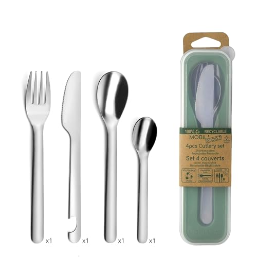 Amefa Mobil'Pocket Set di 4 Posate nomadi, Acciaio... - Maison & Cuisine Amazon Italie à 5.70€
