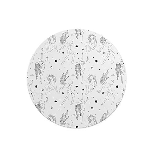 Questo Casa, Round Digital Printed Mouse Pad, Non-Slip... - Tech & Electronics Amazon UK à 8.64€