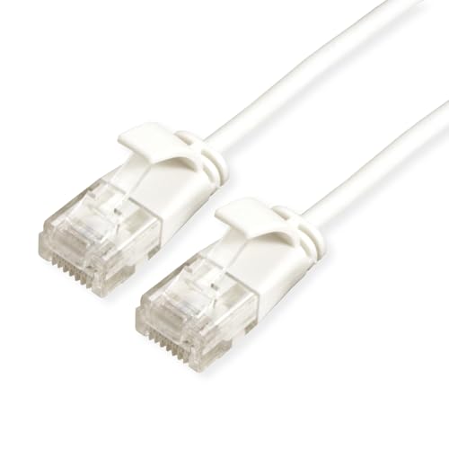ROLINE GREEN UTP DataCenter PatchCord, Cat6A/Cl.EA, SLIM, 1... - Animalerie Amazon France à 3.45€