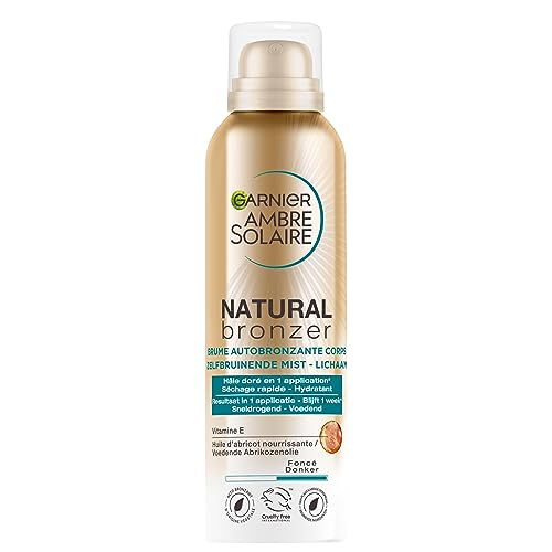 GARNIER Ambre Solaire - Natural Bronzer - Brume... en promo à 5,85€ (-33%) sur Amazon FR