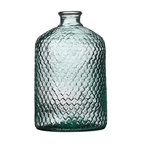 NATURAL LIVING Serena 5L Recycled Glass Vase DIAM 18.5CM X... - Maison & Cuisine en promo à 25.59€