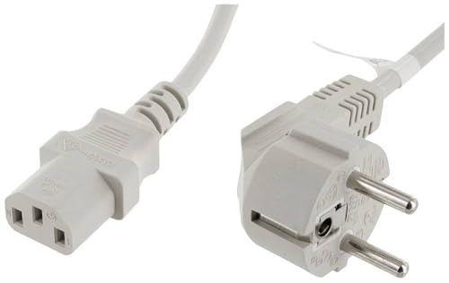 econ connect NKW2GR IEC Geräte Anschlusskabel 2m - Bon plan à 4.79€