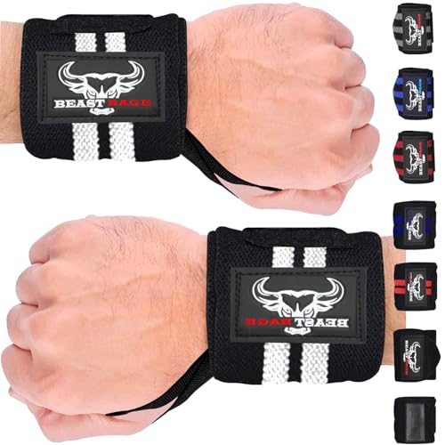 BEAST RAGE Weight Lifting Straps Wrist Wraps Fitness Padded... - Sports & Fitness Amazon Royaume-Uni à 6.64€