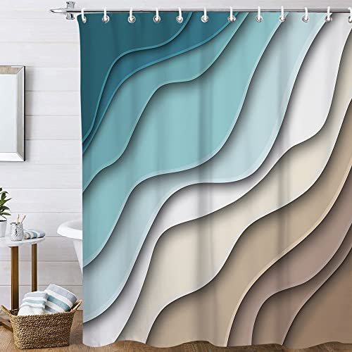 Kopeme BestLives Shower Curtains for Bathroom Geometric... - Amazon Royaume-Uni à 5.06€