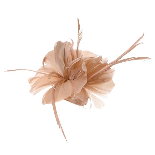minkissy Plume Hair Clip Side Clip Nude Pink Flax Hairpin... - Beauté & Parfums en promo à 11.39€
