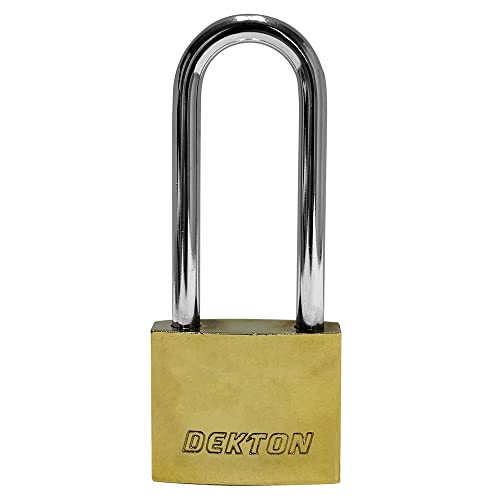 Dekton 40MM Long Shackle Titanium Plated Iron Padlock |... - Maison & Cuisine Amazon Royaume-Uni à 3.99€