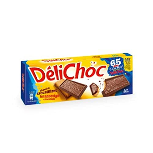 Delacre Biscuits sablés nappés de chocolat au lait... - Bébé & Puériculture Amazon France à 2.35€