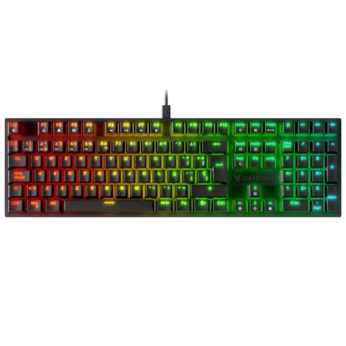 Oversteel - KOVAR Teclado Gaming USB, Retroiluminación RGB... - High-Tech & Électronique Amazon Espagne à 10.16€
