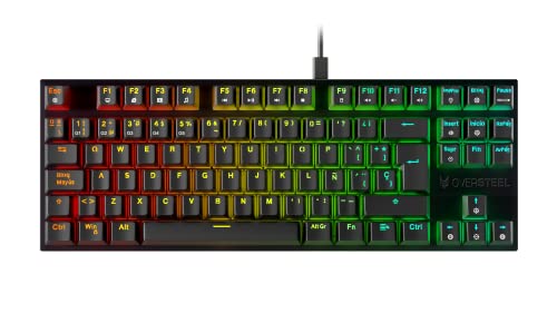 Oversteel - KOVAR Teclado TKL Gaming USB, Retroiluminación... - High-Tech & Électronique en promo à 24.80€