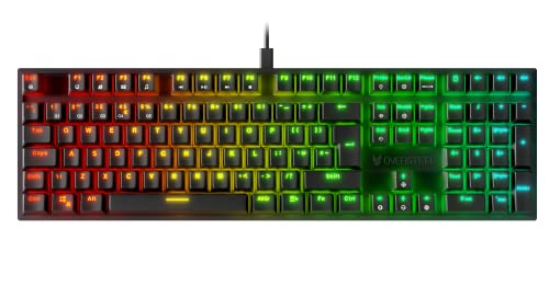 Oversteel - KOVAR USB Gaming Keyboard, RGB Backlit, Outemu... - High-Tech & Électronique en promo à 8.10€