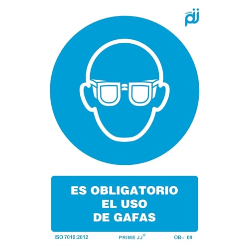PRIME JJ OB-209S - Señal Adhesiva Obligatorio el uso de... - Fournitures Bureau Amazon Espagne à 2.17€