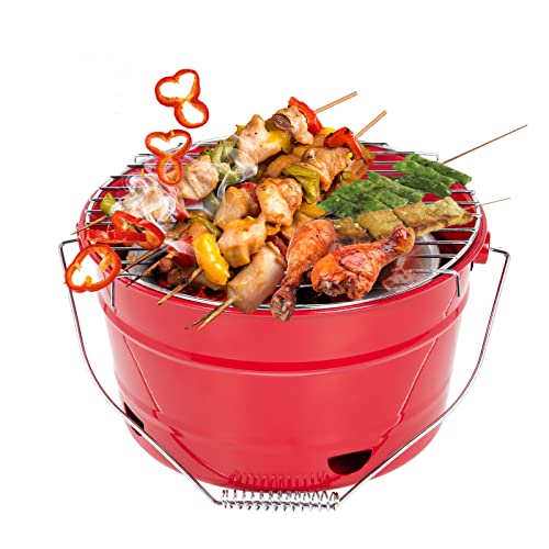 Uten Barbecue Carbone Portatile, Mini Barbecue, Secchio per... - Garden & Outdoor Amazon Italy à 31.90€