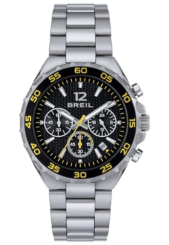 BREIL Reloj Hombre Highway MONOCROMÁTICO CRONÓGRAFO Negro... - Amazon Espagne à 62.11€