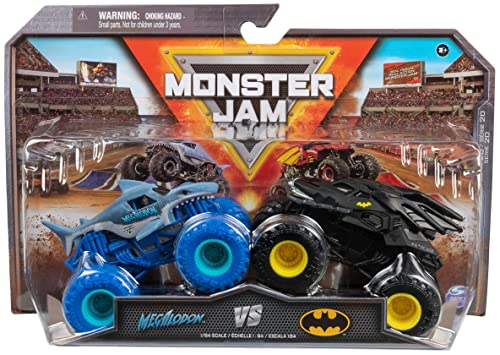 Monster Jam - Lot de 2 Originaux avec la Batmobile vs.... - Jouets & Jeux Amazon France à 14.90€