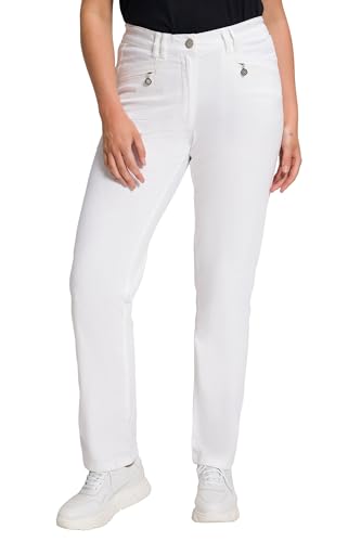 Ulla Popken Sommerhose Mony, Pantaloni Donna, Schneeweiß, - Maison & Cuisine Amazon Italie à 42.10€