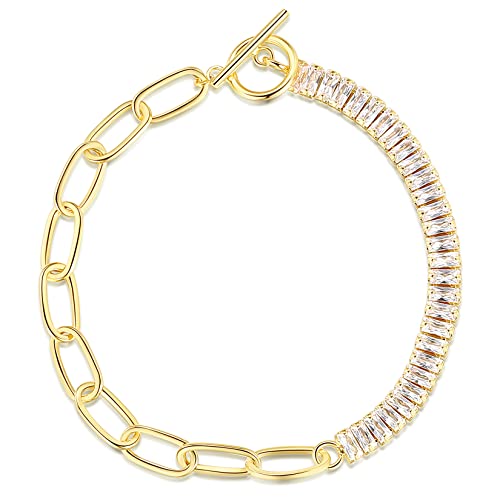 VIKI LYNN Toggle Bohemio Pulsera Joyería Trombón Cadena con... - Bijoux & Montres Amazon Espagne à 13.65€