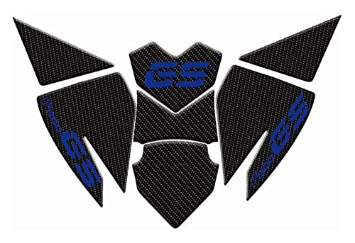 Motorcycle Fuel Tank Sticker, Tank Pad Protector Carbon... - Auto & Moto en promo à 28.09€