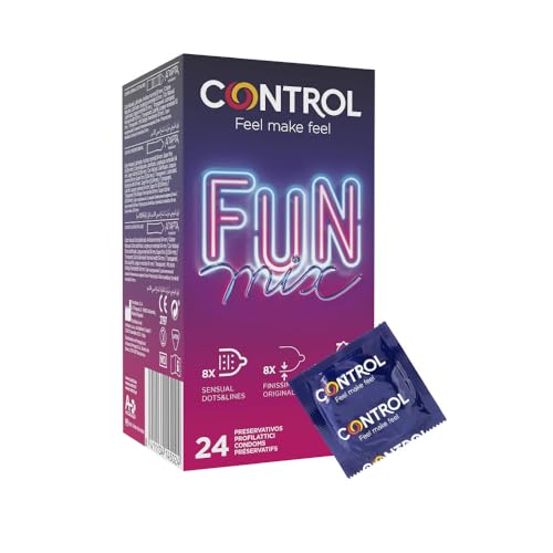 CONTROL Fun Mix preservativi sottili, stimolanti ed... - Animalerie Amazon Italie à 26.48€