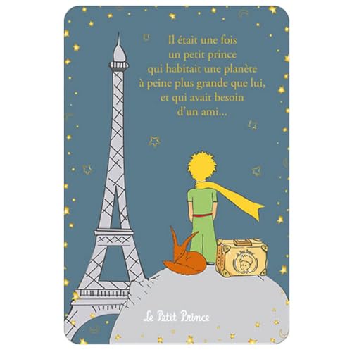 KIUB Postal Principito y Renard Mirando la Torre Eiffel... - Loisirs Créatifs Amazon Espagne à 1.99€