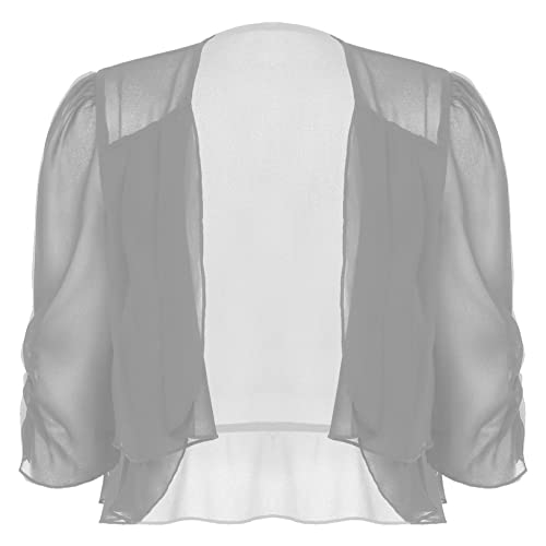 YEAHDOR Cardigan de Gasa Media Manga para Mujer Chaqueta... - Auto & Moto Amazon Espagne à 1.99€