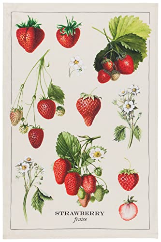 Now Designs Vintage Straberries Printed Kitchen Towel... - Maison & Cuisine en promo à 5.96€