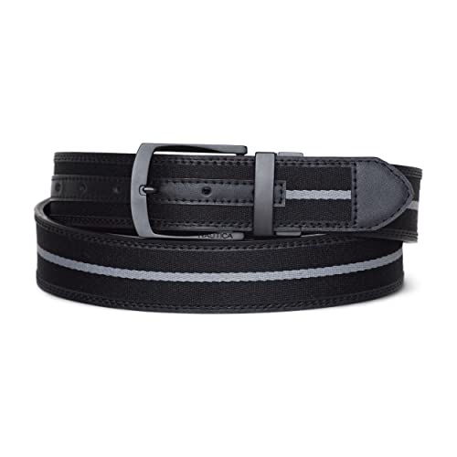 Nautica Cinturón reversible de piel para hombre, negro, 44... - Erreur de prix -77% à 13.12€