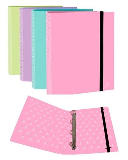 Mariola 583R Raccoglitore ad anelli misto con gomma foglio... - Fournitures Bureau en promo à 6.80€