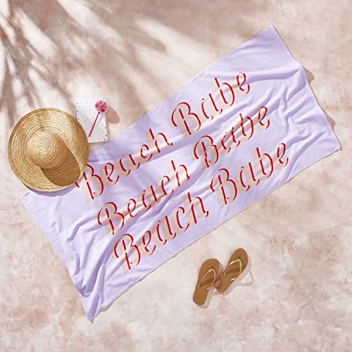 Sassy B Beach Babe Strandtuch - Maison & Cuisine Amazon Allemagne à 7.19€