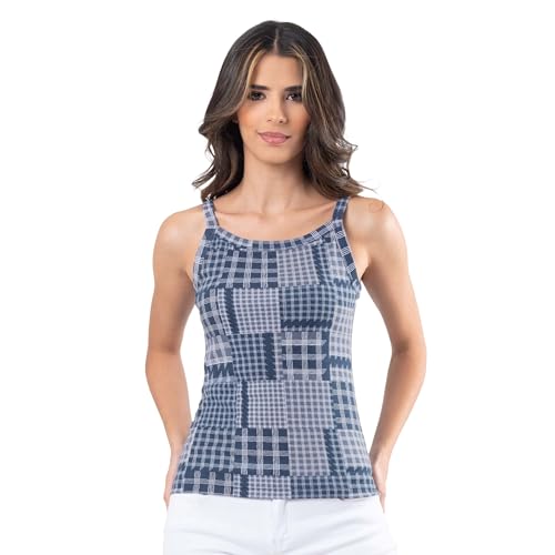 Lee Slim-fit Thin Strap Tank Camisa Cami, Patchwork Denim... - Animalerie Amazon Espagne à 25.25€