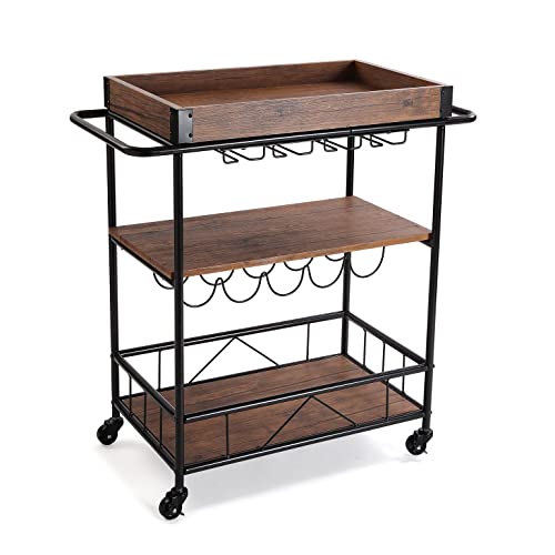 Versa Mavora Küchenwagen mit Rädern, Schubladen und... - Maison & Cuisine Amazon Allemagne à 88.21€