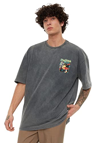 Trendyol Camiseta de Punto con Cuello Redondo estándar para... - Amazon Espagne à 6.81€