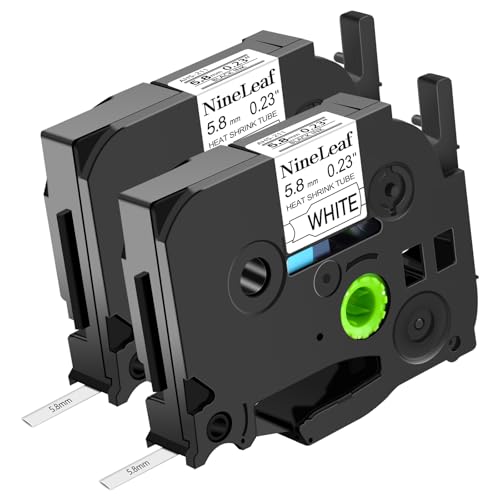 NineLeaf Lot de 2 rubans thermorétractables compatibles... en promo à 7,60€ (-54%) sur Amazon FR