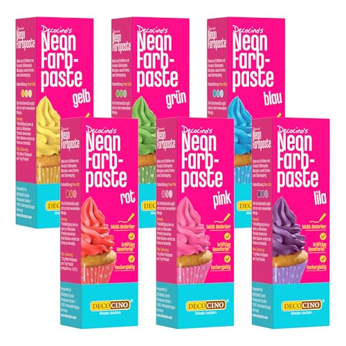 Decocino Neon Lebensmittelpaste 6er Set – hochdosierte... - High-Tech & Électronique Amazon Allemagne à 8.39€