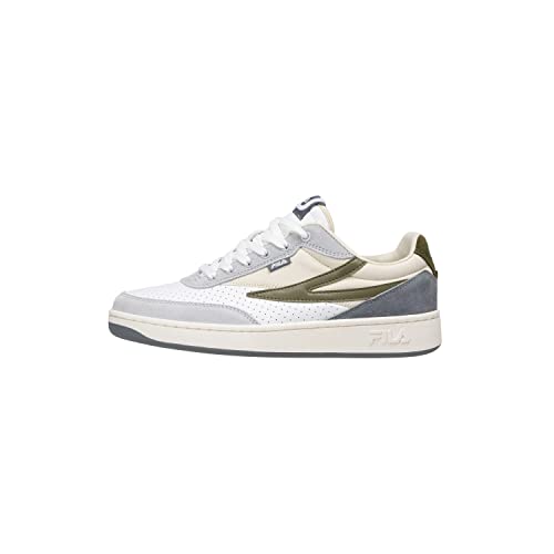 FILA SEVARO S-White-Burnt Olive-44 - Amazon Germany à 21.01€