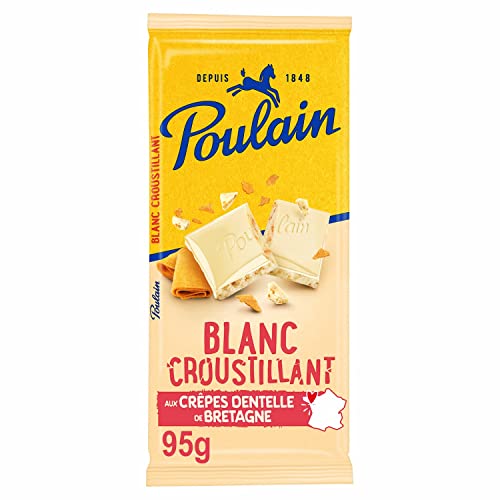 Poulain Blanc Croustillant 95g - Épicerie Amazon France à 1.78€