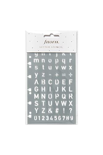 Filofax Hoja de plantilla de letras, gris, 16,5 x 9,5 x 0,1... - Garden & Outdoor Amazon Spain à 6.64€