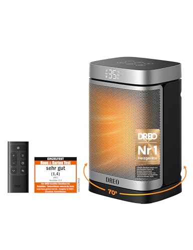 Dreo Heizlüfter Energiesparend Klein, 1500W Heizung... - Maison & Cuisine Amazon Allemagne à 59.99€