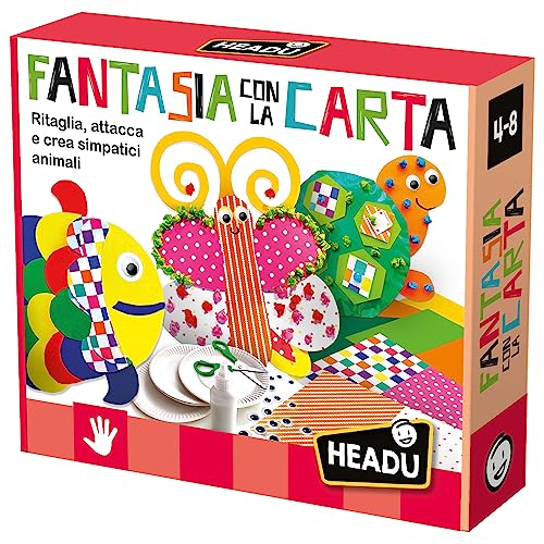 Headu Fantasia Con La Carta Ritaglia Attacca E Crea... - Jouets & Jeux Amazon Italie à 10.68€
