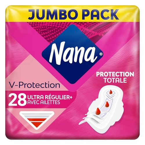 Nana Ultra Régulier Plus Serviettes Hygiéniques Avec... en promo à 5,39€ (-51%) sur Amazon FR