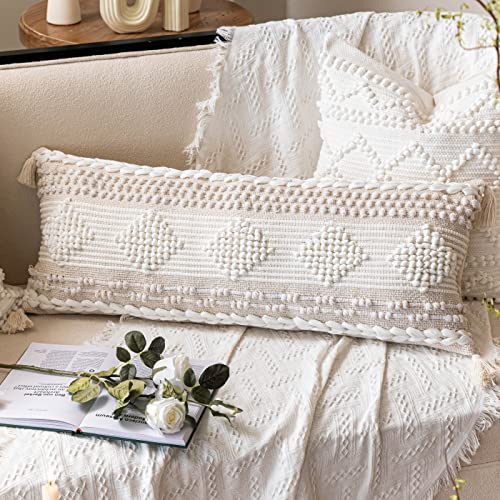 BlissBlush Lendenkissenbezug, 35,6 x 91,4 cm, Boho-Stil... - Maison & Cuisine Amazon Allemagne à 14.83€