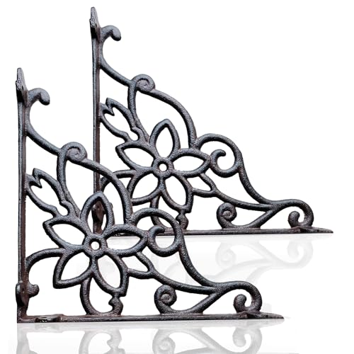 Z Metnal Cast Iron Heavy Duty Shelves Bracket, 9 x 9 inch... - Maison & Cuisine Amazon Royaume-Uni à 22.99€